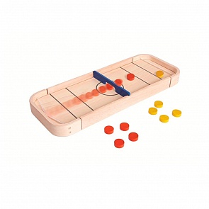 Настольная игра - Шаффлборд 2 в 1 (Plan Toys, 4626k)